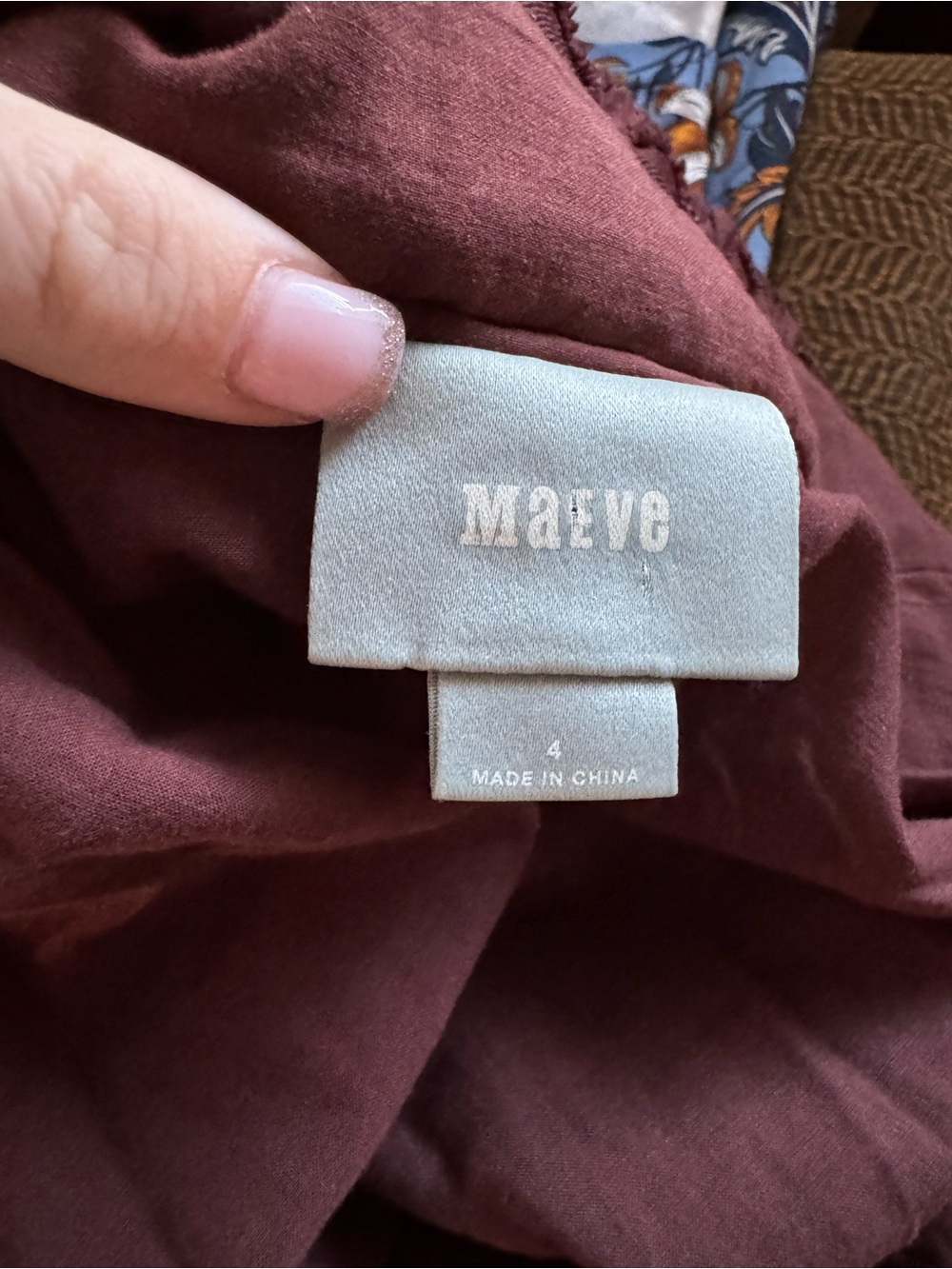 Maeve : Anthropologie Textured Midi Skirt in Deep Burgundy - Picture 6 of 7